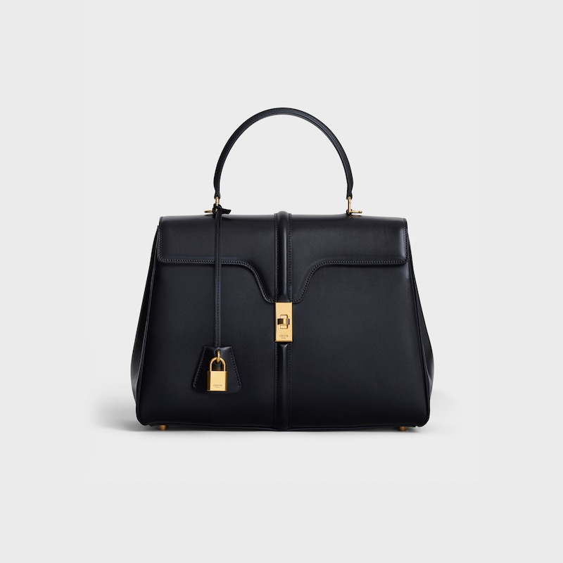classique 16 tasche aus satiniertem kalbsleder