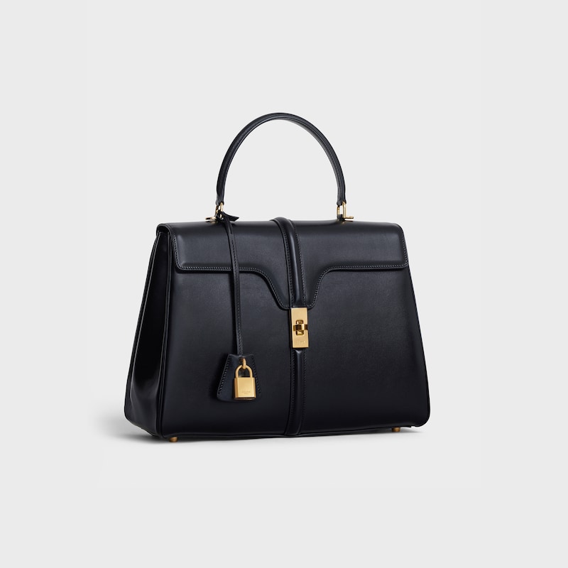 classique 16 tasche aus satiniertem kalbsleder