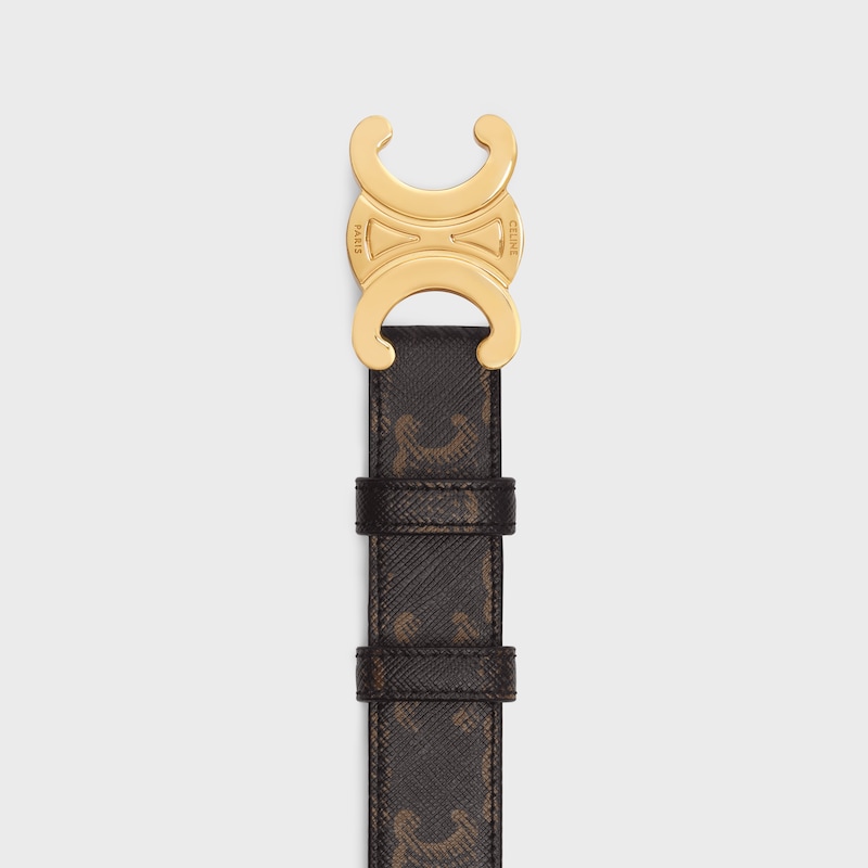 mittlerer 25-mm-triomphe-gürtel aus triomphe-canvas