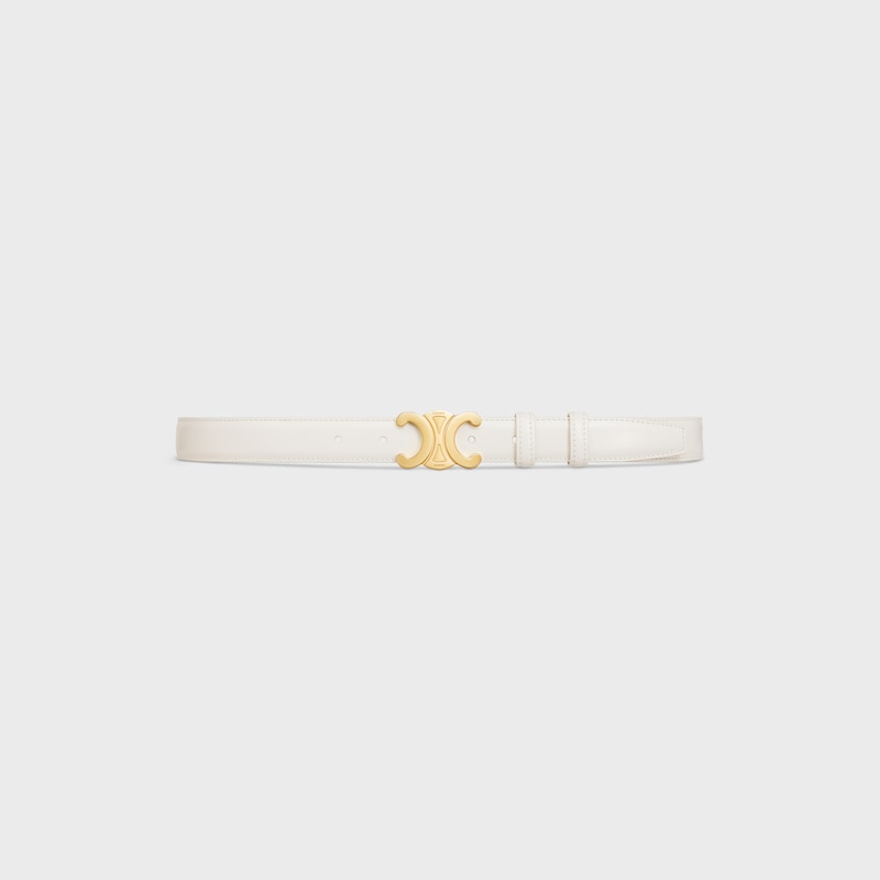 mittlerer 25-mm-triomphe-gürtel aus taurillon-leder