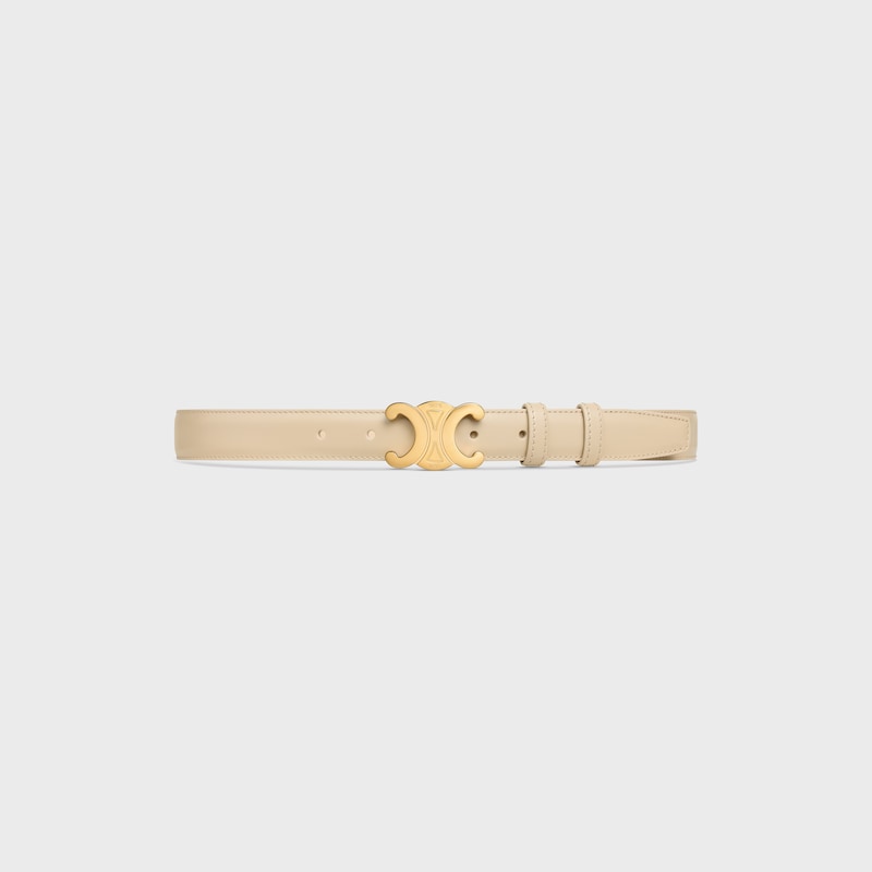 mittlerer 25-mm-triomphe-gürtel aus taurillon-leder
