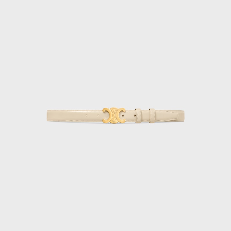 mittlerer 25-mm-triomphe-gürtel aus taurillon-leder