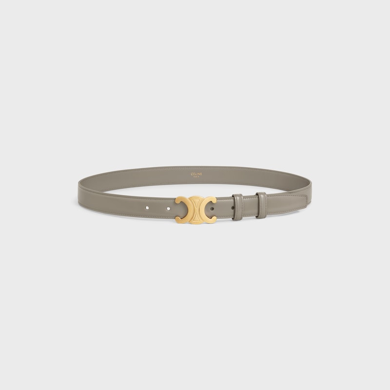 mittlerer 25-mm-triomphe-gürtel aus taurillon-leder