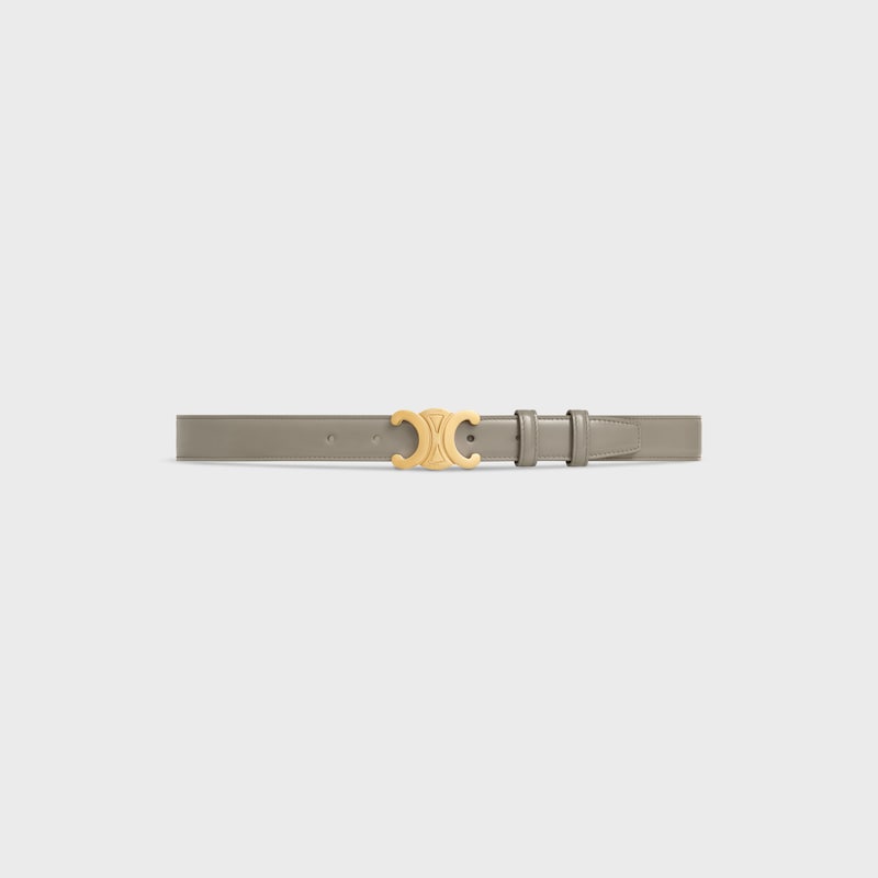 mittlerer 25-mm-triomphe-gürtel aus taurillon-leder