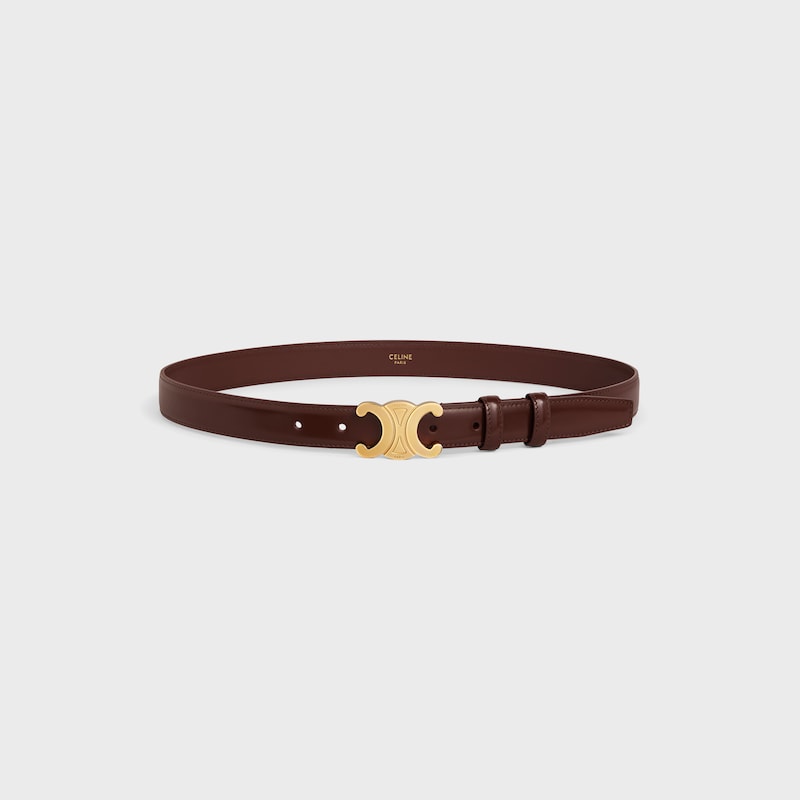 mittlerer 25-mm-triomphe-gürtel aus taurillon-leder