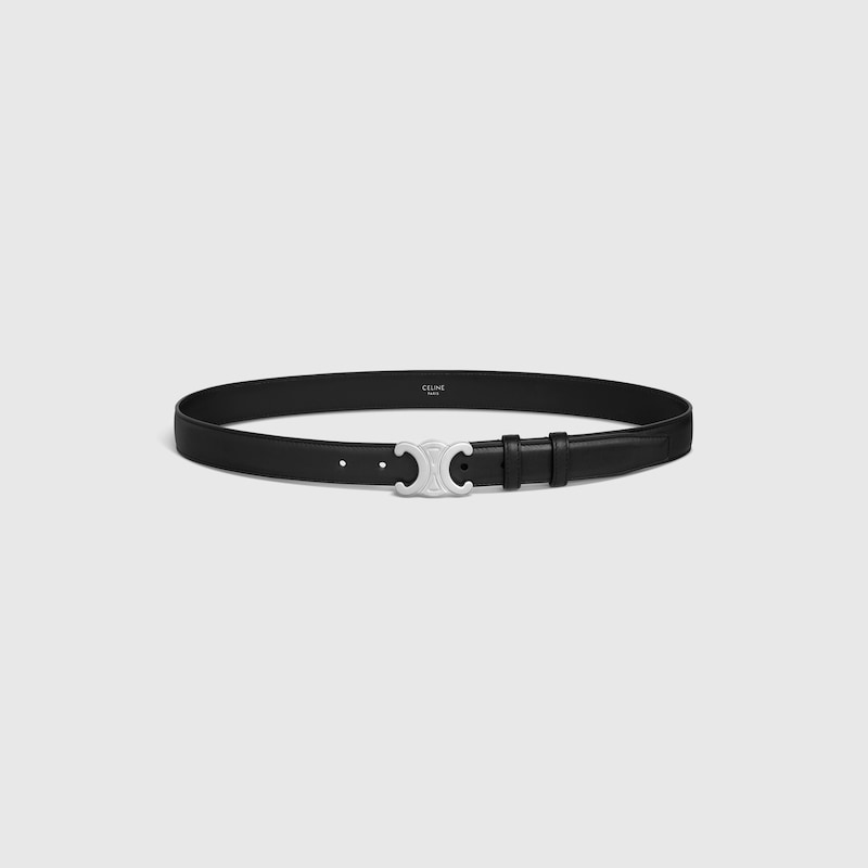 mittlerer 25-mm-triomphe-gürtel aus taurillon-leder