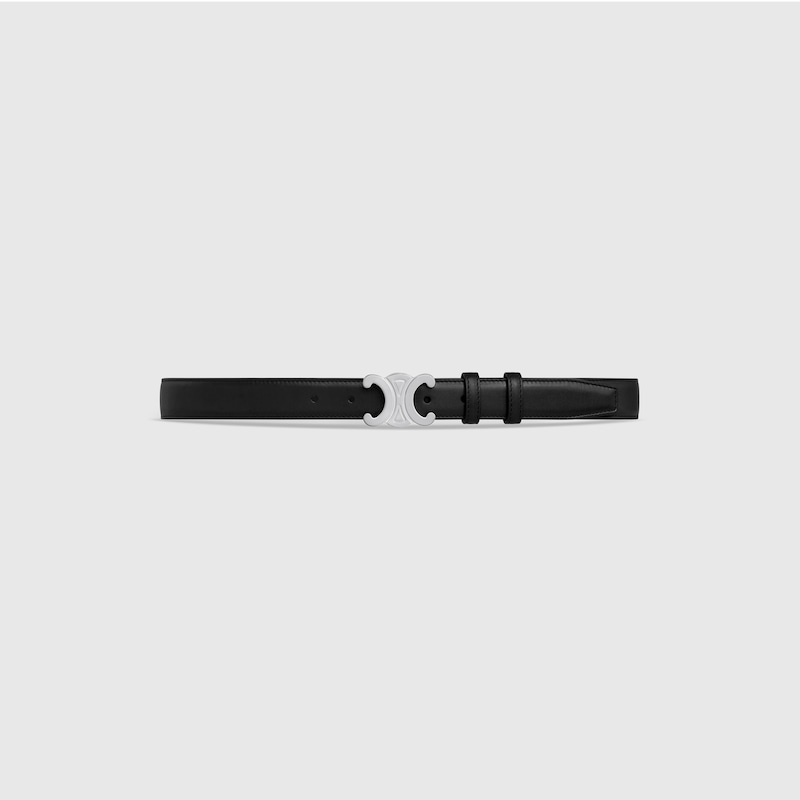 mittlerer 25-mm-triomphe-gürtel aus taurillon-leder