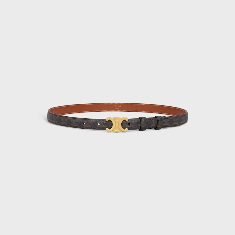 kleiner 18-mm-triomphe-gürtel aus triomphe-canvas