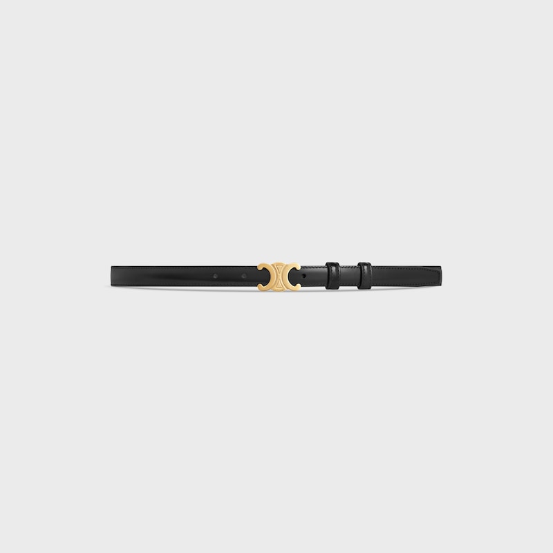 kleiner 18-mm-triomphe-gürtel aus taurillon-leder