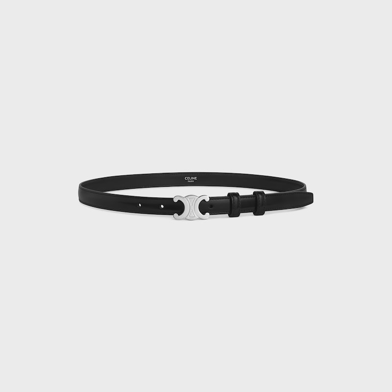 kleiner 18-mm-triomphe-gürtel aus taurillon-leder