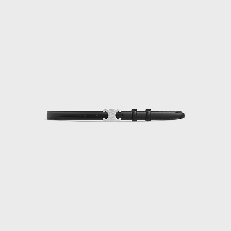 kleiner 18-mm-triomphe-gürtel aus taurillon-leder