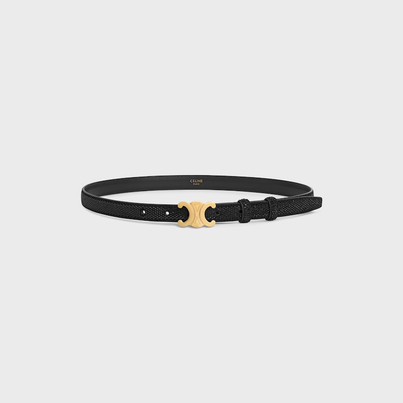 kleiner 18-mm-triomphe-gürtel aus wildleder mit strass