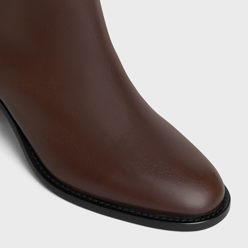 celine garance triomphe strap high boot aus kalbsleder