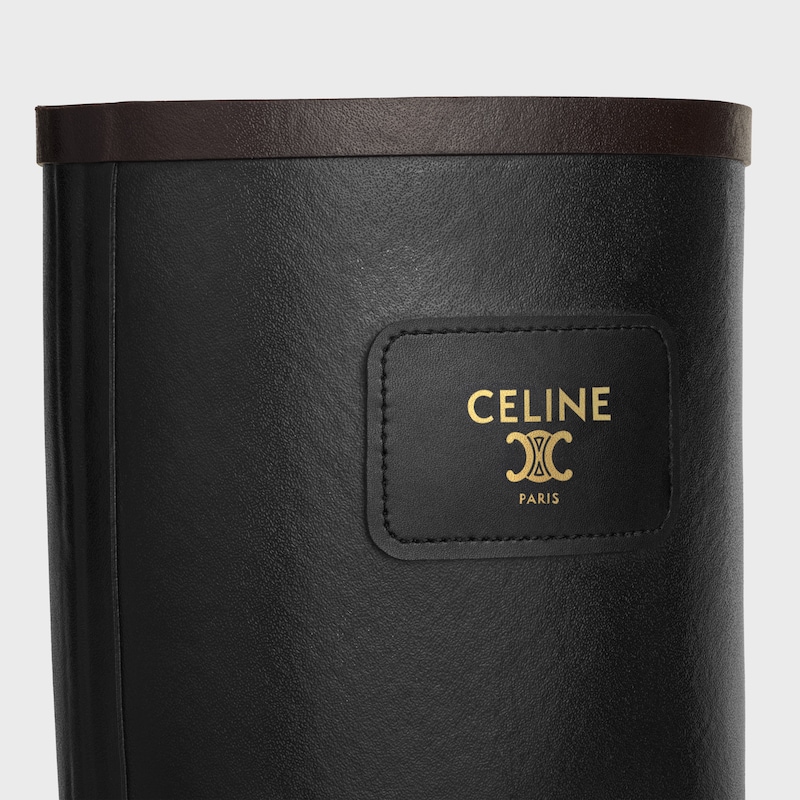 celine regenstiefel aus naturgummi