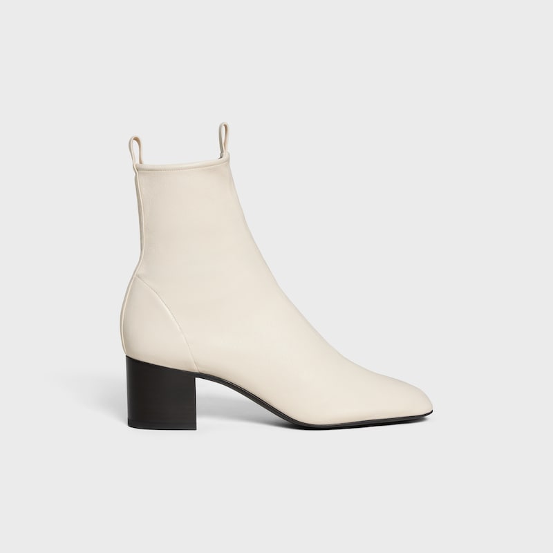 cheri - stiefelette mit reißverschluss aus stretch-lammleder