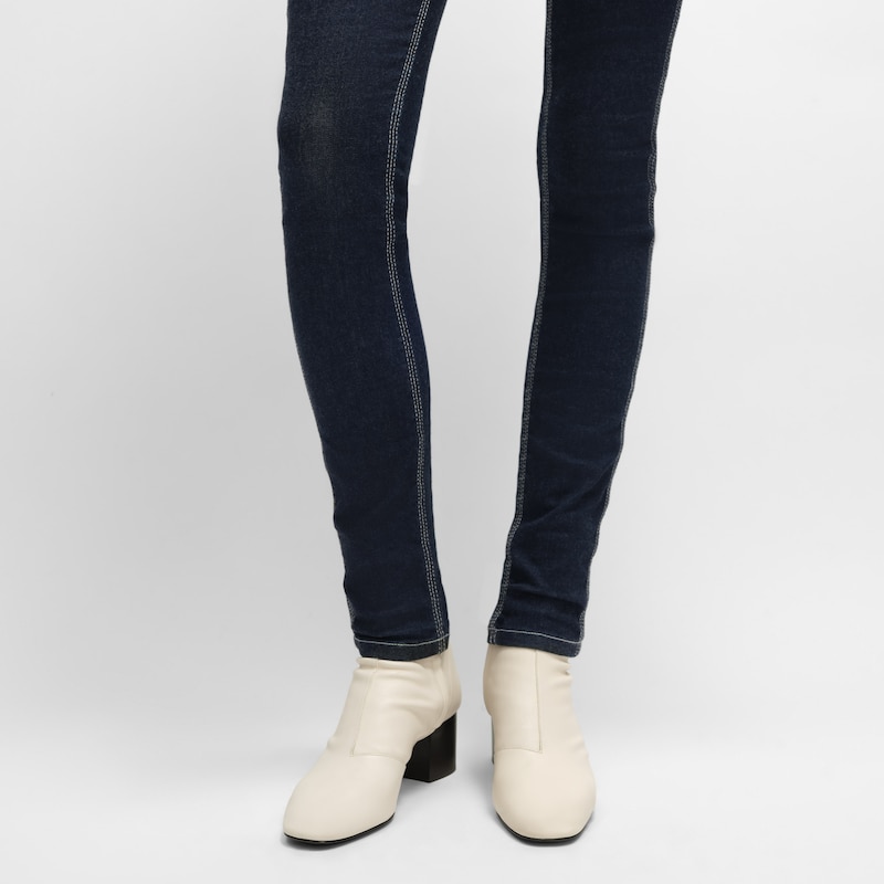 cheri - stiefelette mit reißverschluss aus stretch-lammleder