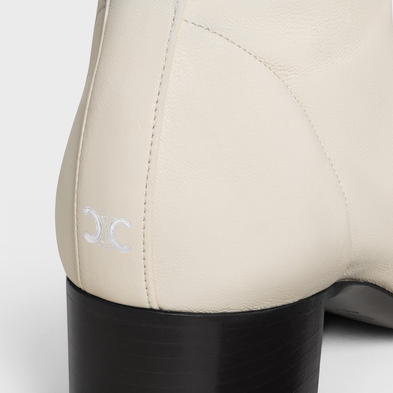 cheri - stiefelette mit reißverschluss aus stretch-lammleder
