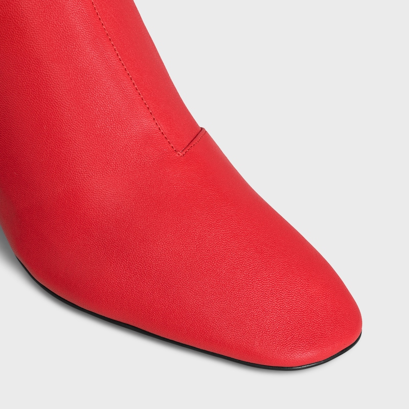 cheri - stiefelette mit reißverschluss aus stretch-lammleder