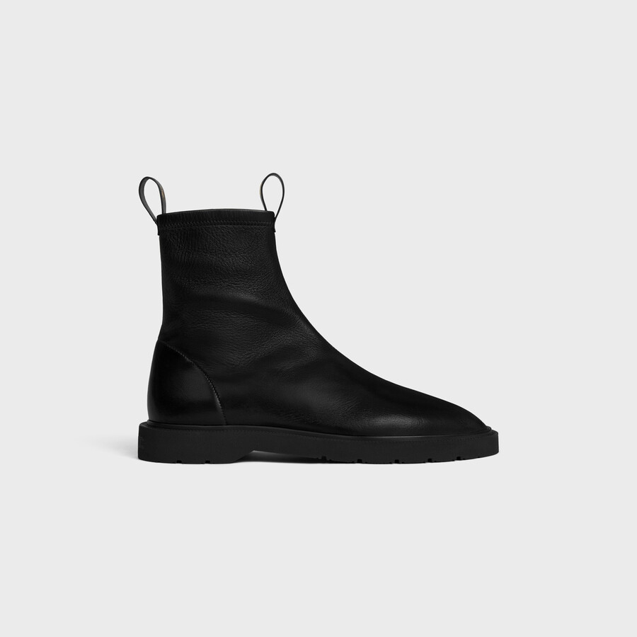 flow - stiefel mit reißverschluss aus stretch-lammleder
