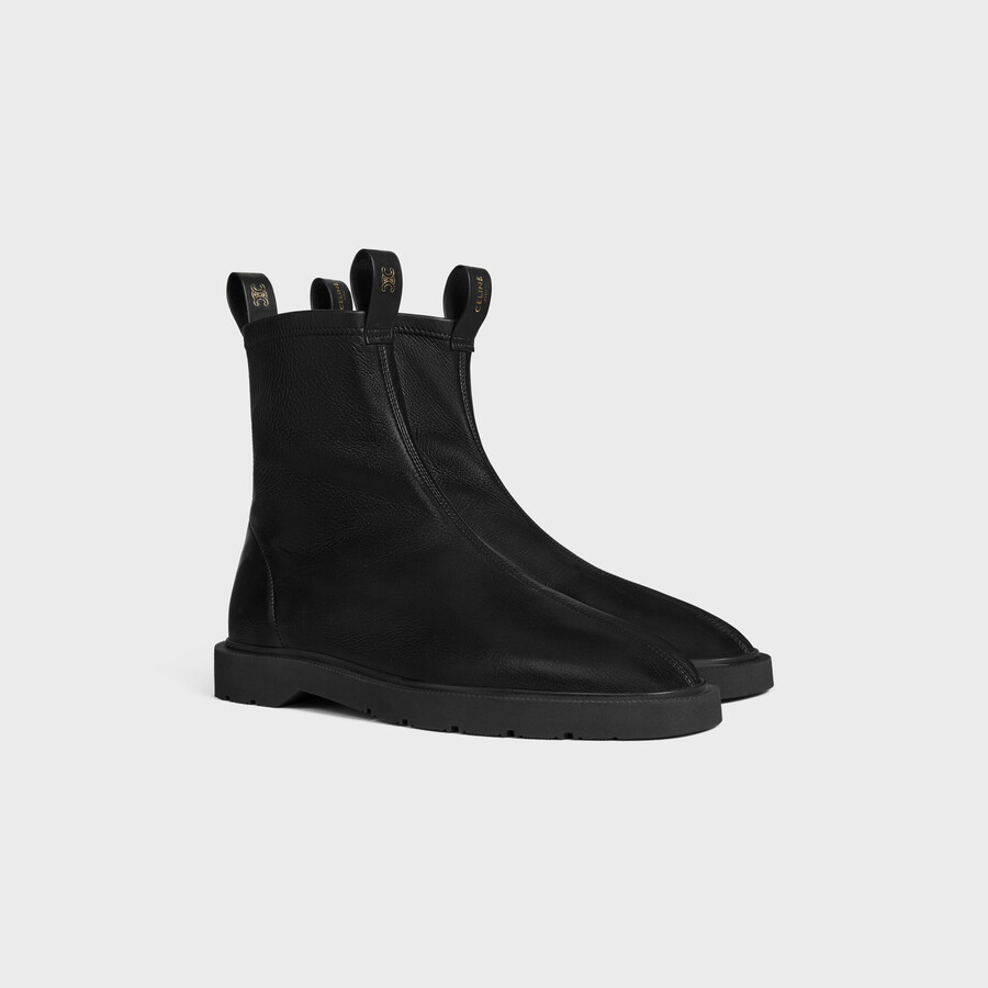 flow - stiefel mit reißverschluss aus stretch-lammleder