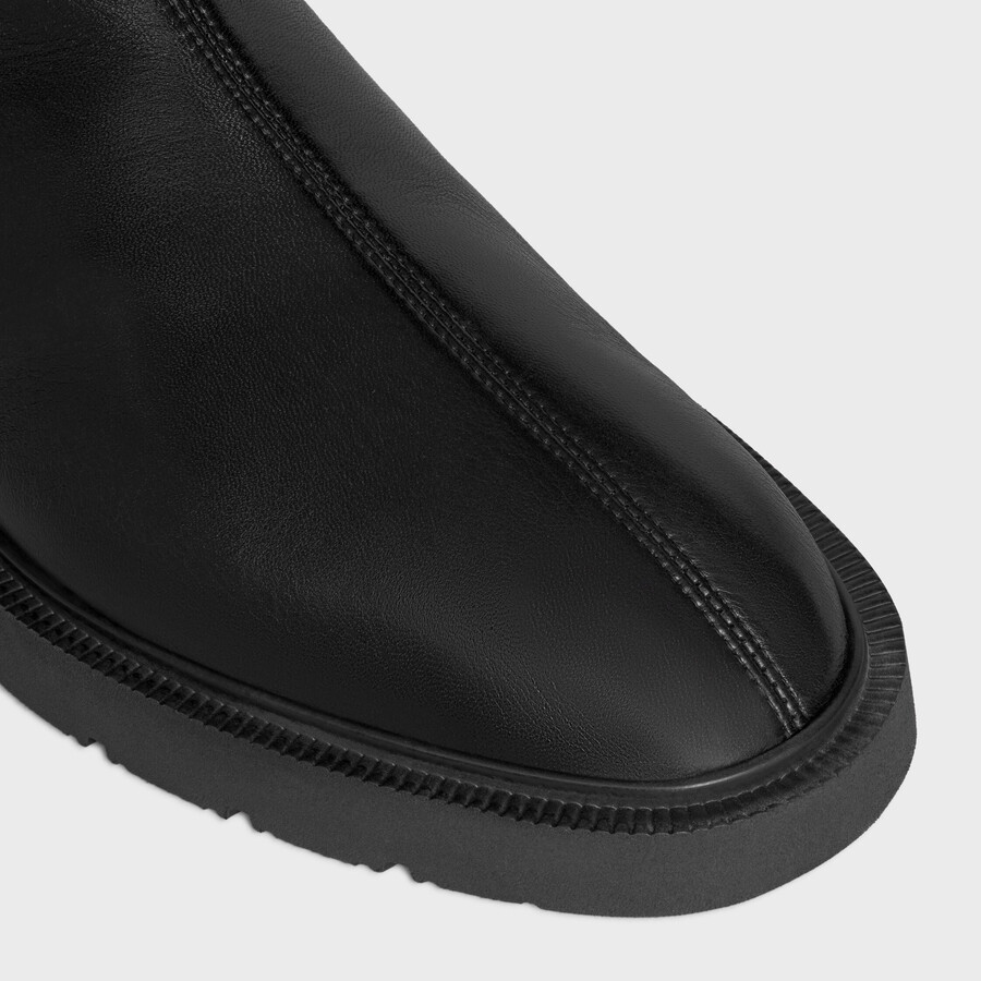 flow - stiefel mit reißverschluss aus stretch-lammleder