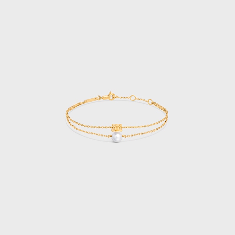 les perles celine armband aus harzperlen und messing