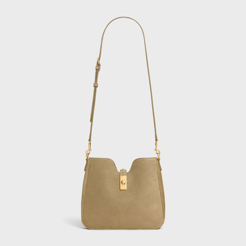 kleine camille 16 soft bag aus wildleder-kalbsleder