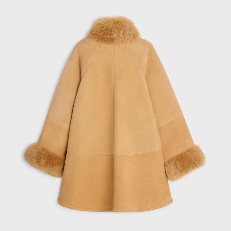 mantel aus wildleder