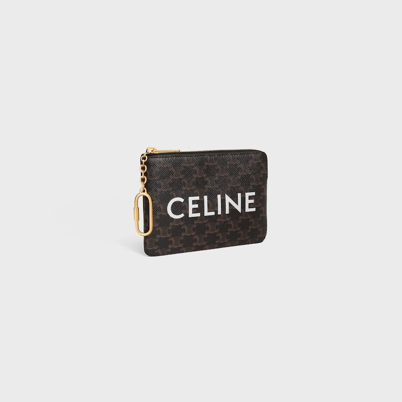 geldbörse aus triumphe canvas mit celine-print