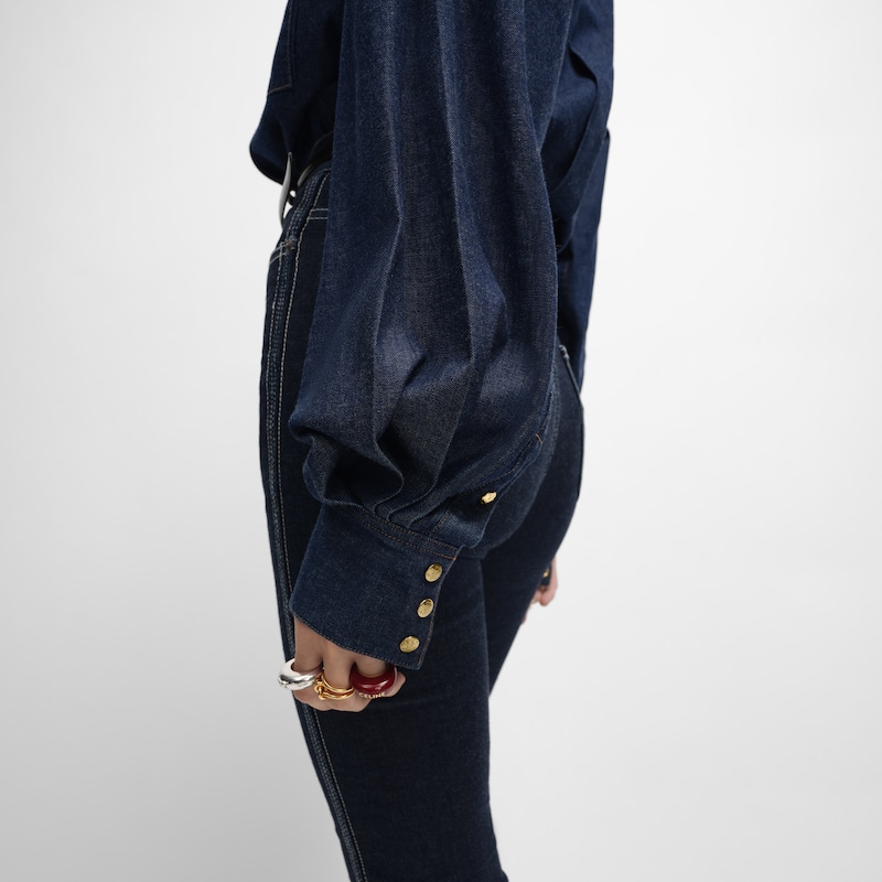 hemd aus denim