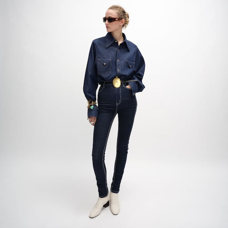 hemd aus denim