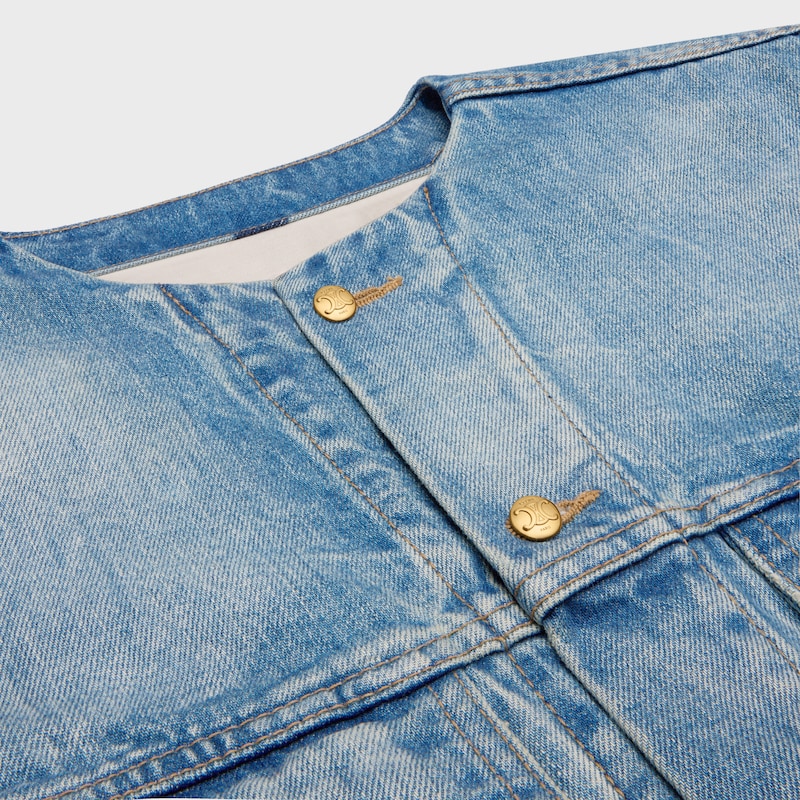 jacke aus denim
