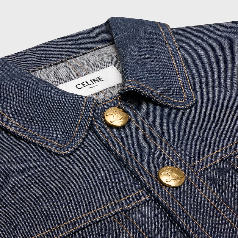 minikleid aus raw-wash-denim