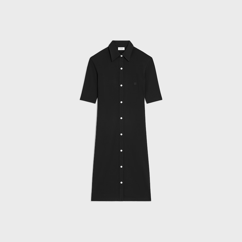 hemdkleid aus viskosejersey