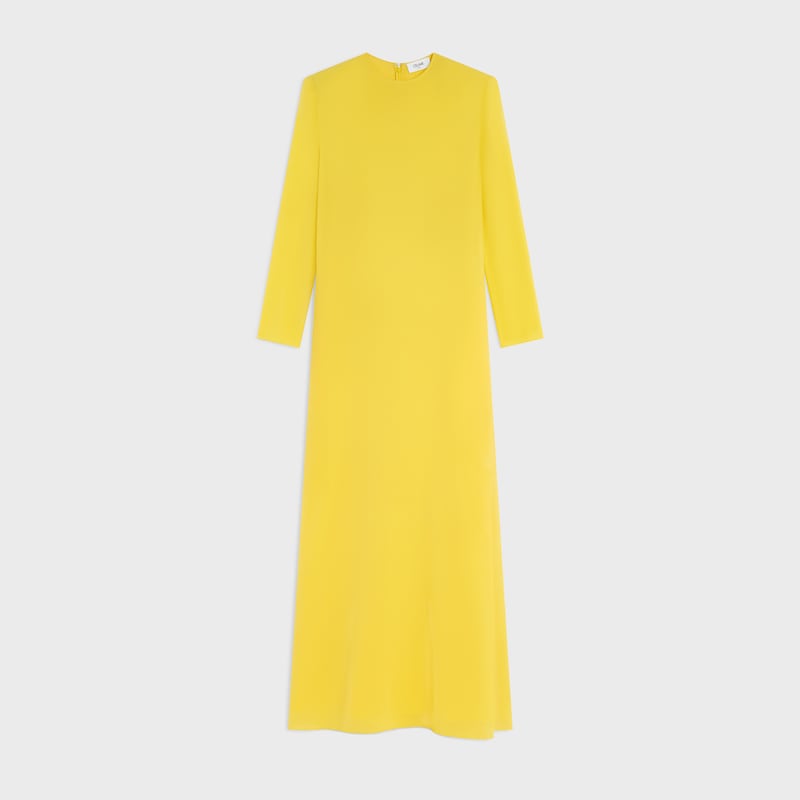 kleid aus seiden-georgette