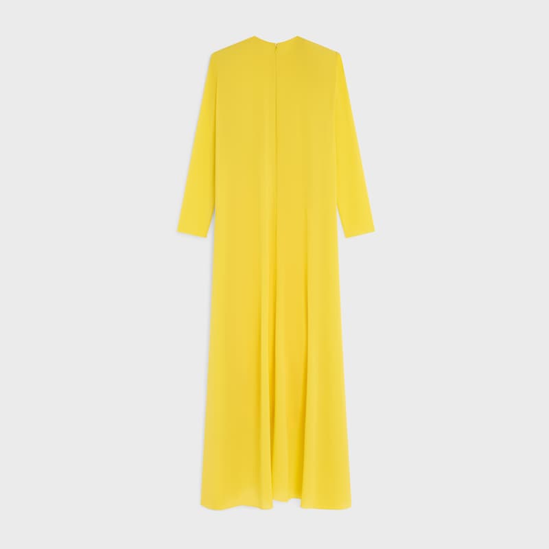 kleid aus seiden-georgette