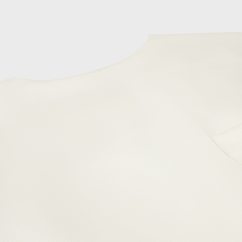 kleid aus seidenorganza