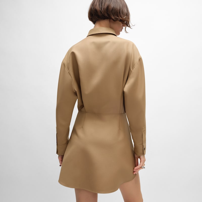 kleid aus wolle