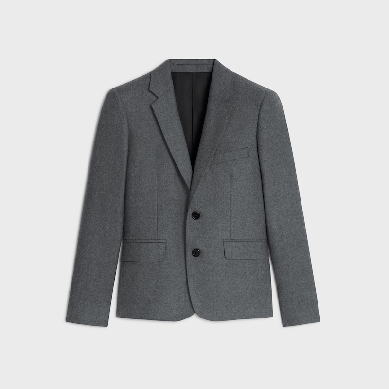 campbell-jacke aus flanell-twill