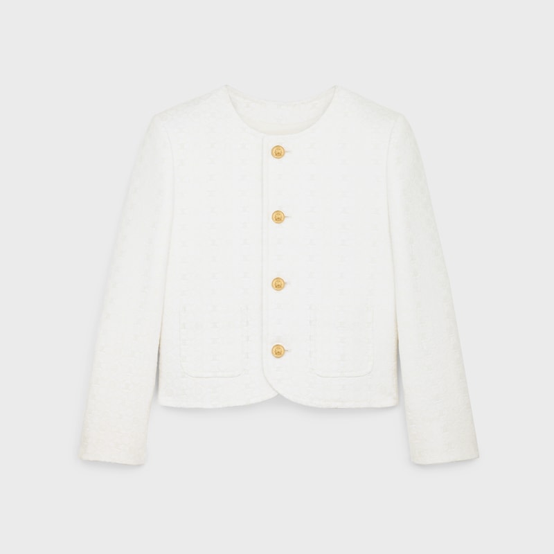chelsea-jacke aus gesteppter baumwolle