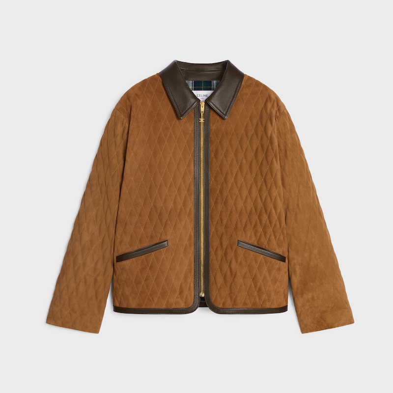 steppjacke aus wildleder