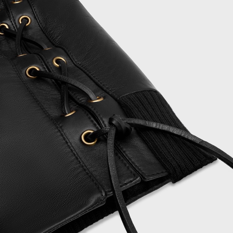 fliegerjacke aus weichem lammleder