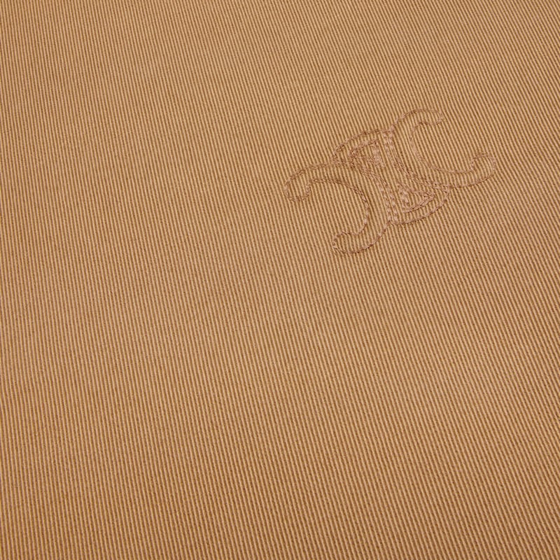 jacke aus baumwoll-woll-gabardine