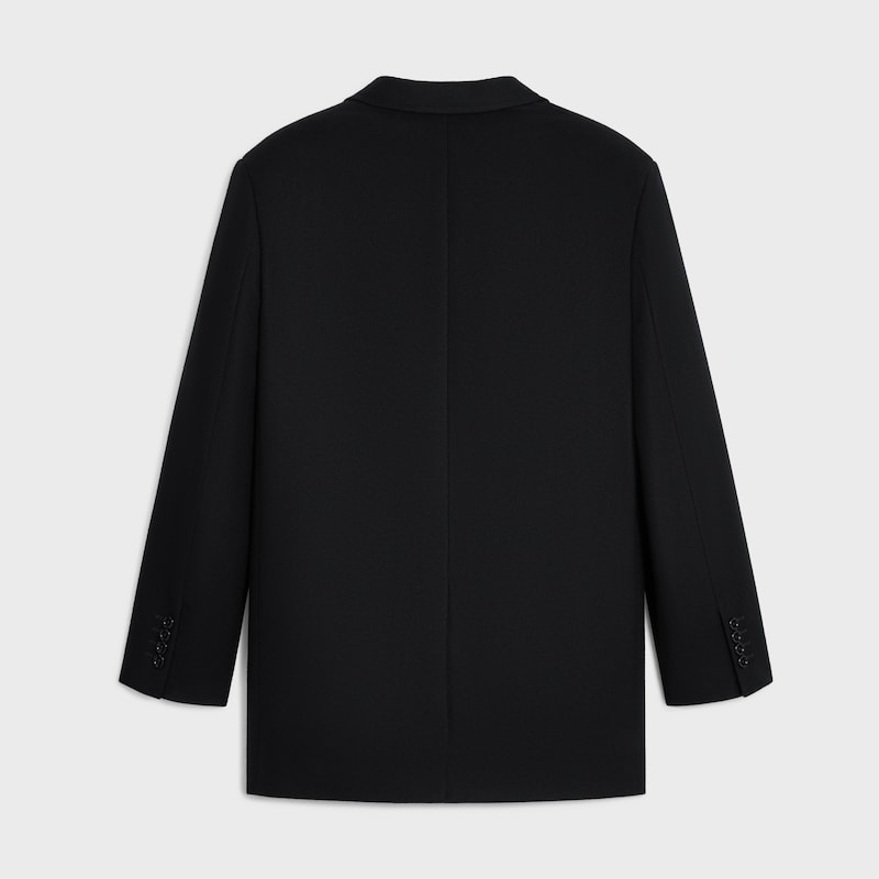 taillierter blazer aus kaschmirflanell