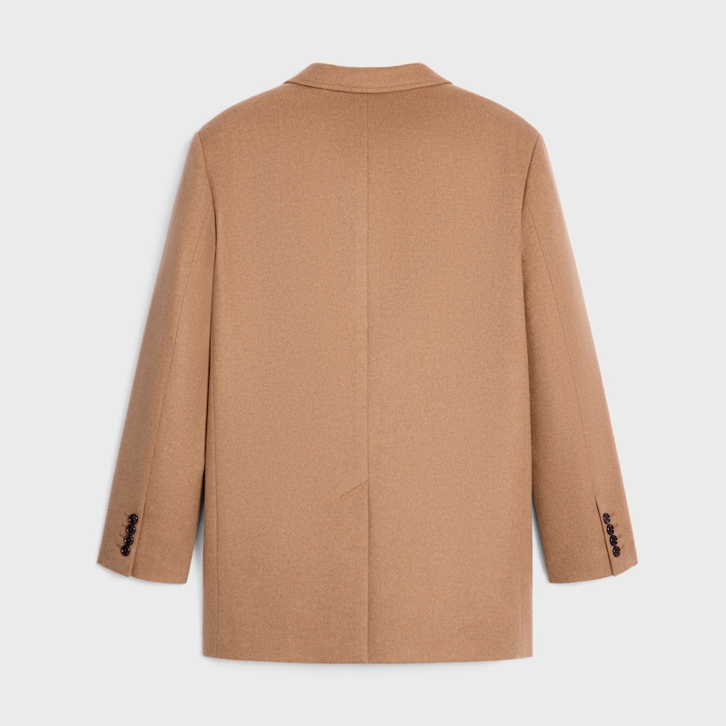 taillierter blazer aus kaschmirflanell