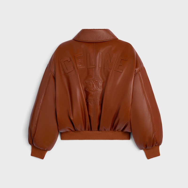 bomberjacke aus weichem lammleder