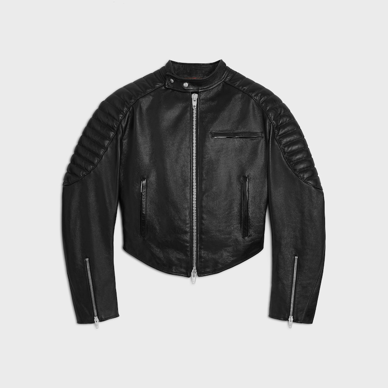 rennjacke aus kalbsleder