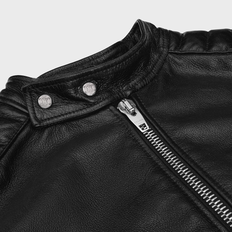 rennjacke aus kalbsleder