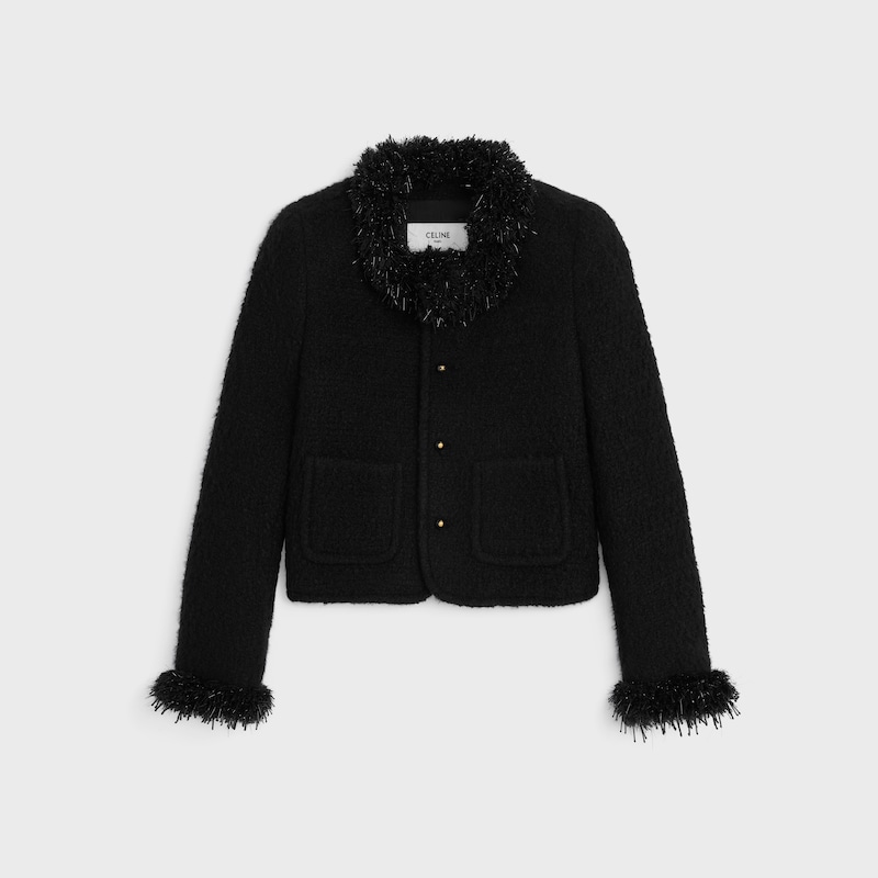 chelsea-jacke aus kaschmir und wolle