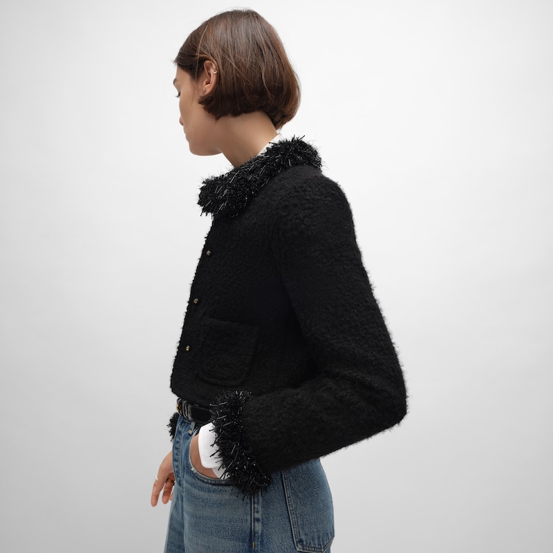 chelsea-jacke aus kaschmir und wolle